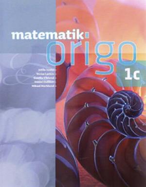 Omslagsbild för Matematik Origo 1c