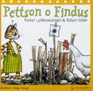 Omslagsbild för Pettson o Findus Kackel i grönsakslandet ; & Pettson tältar