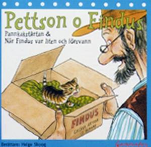 Omslagsbild för Pettson o Findus Pannkakstårtan ; & När Findus var liten och försvann