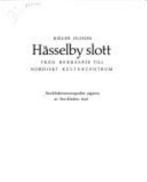 Omslagsbild för Hässelby slott