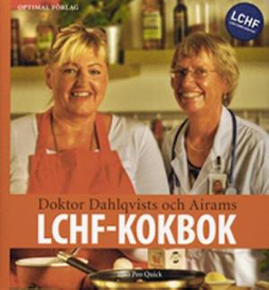 Omslagsbild för Doktor Dahlqvists och Airams LCHF-kokbok