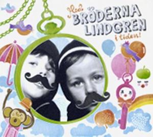 Omslagsbild för Med Bröderna Lindgren i tiden!