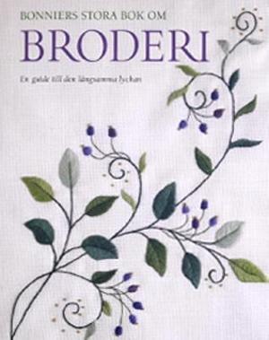 Omslagsbild för Bonniers stora bok om broderi