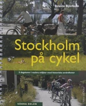 Omslagsbild för Stockholm på cykel Södra delen