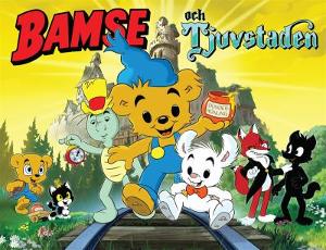 Omslagsbild för Bamse och Tjuvstaden
