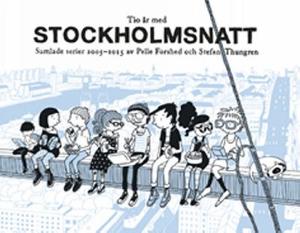 Omslagsbild för Tio år med Stockholmsnatt
