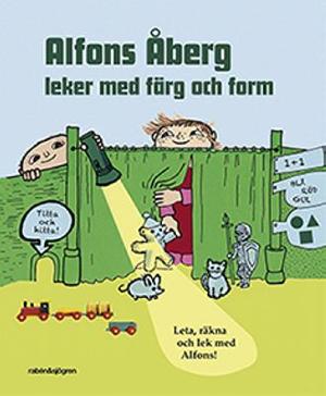 Omslagsbild för Alfons Åberg leker med färg och form
