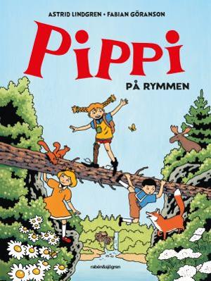 Omslagsbild för Pippi på rymmen