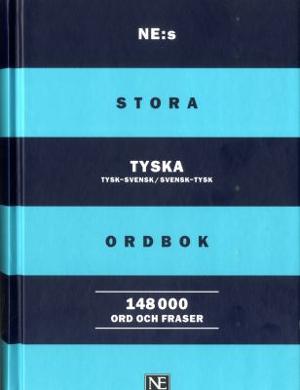 Omslagsbild för NE:s stora tyska ordbok 148.000 ord och fraser