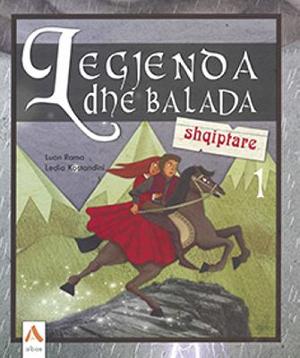 Omslagsbild för Legjenda dhe balada shqiptare