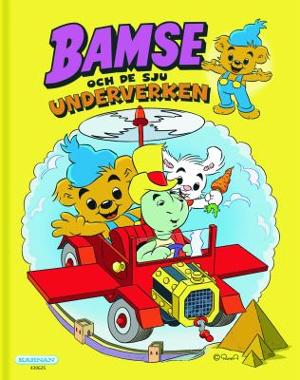 Omslagsbild för Bamse och de sju nya underverken