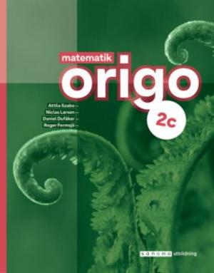 Omslagsbild för Matematik Origo 2c