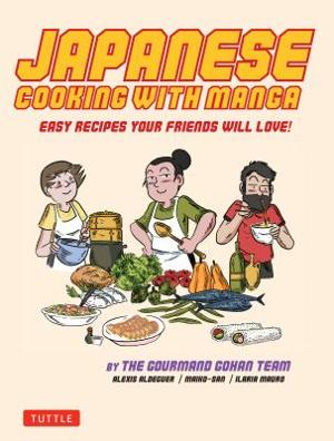 Omslagsbild för Japanese cooking with manga