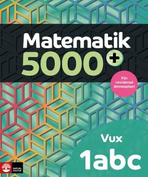 Omslagsbild för Matematik 5000+ Vux 1 abc