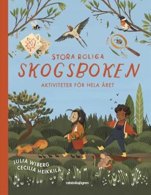 Omslagsbild för Stora roliga skogsboken