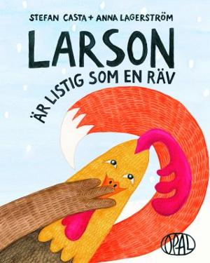 Omslagsbild för Larson är listig som en räv