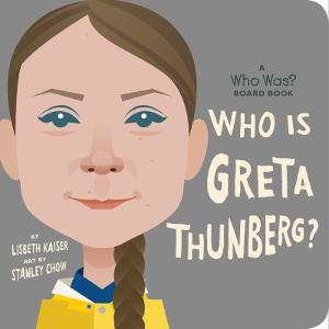 Omslagsbild för Who is Greta Thunberg?