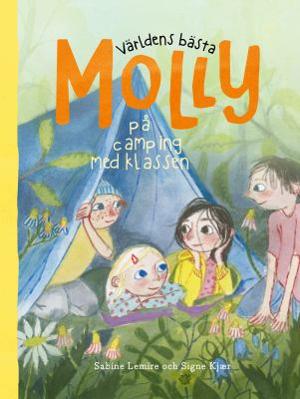 Omslagsbild för Världens bästa Molly på camping med klassen