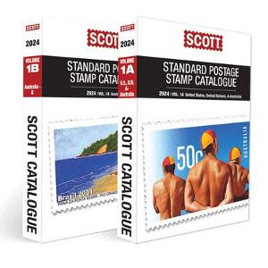 Omslagsbild för Scott 2024 standard postage stamp catalogue Volume 1B, Austria-B