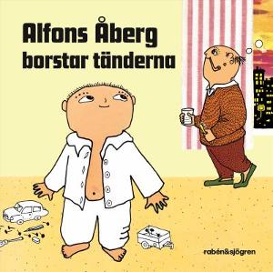 Omslagsbild för Alfons Åberg borstar tänderna