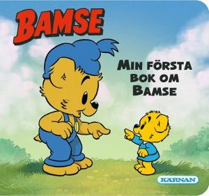 Omslagsbild för Min första bok om Bamse