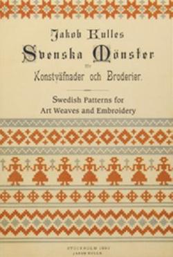 Omslagsbild för Svenska mönster för konstväfnader och broderier