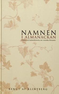 Omslagsbild för Namnen i almanackan