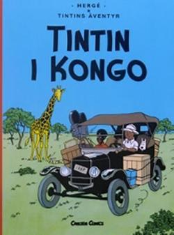 Omslagsbild för Tintin i Kongo