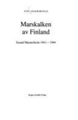 Omslagsbild för Marskalken av Finland