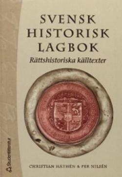 Omslagsbild för Svensk historisk lagbok
