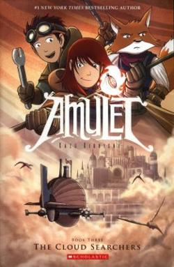 Omslagsbild för Amulet Book 3, The cloud searchers