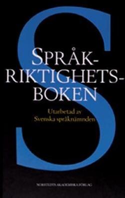 Omslagsbild för Språkriktighetsboken