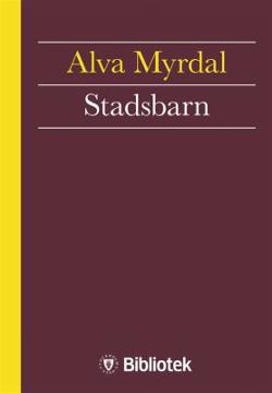 Omslagsbild för Stadsbarn.