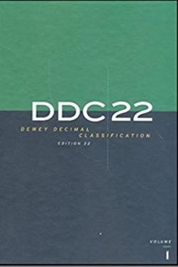 Omslagsbild för Dewey decimal classification and relative index Vol. 2, Schedules 000-599