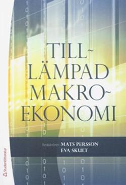 Omslagsbild för Tillämpad makroekonomi
