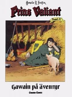 Omslagsbild för Prins Valiant Bd 37, Gawain på äventyr