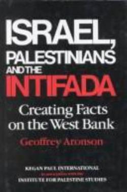 Omslagsbild för Israel, Palestinians and the Intifada