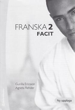Omslagsbild för Franska 2, Facit