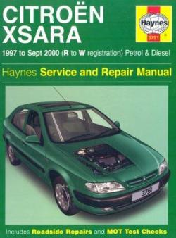 Omslagsbild för Citroën Xsara service and repair manual
