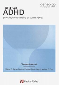 Omslagsbild för KBT vid ADHD Terapeutmanual