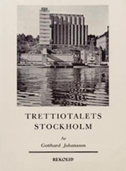 Omslagsbild för Trettiotalets Stockholm