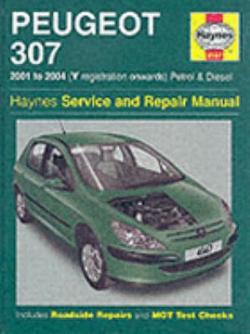 Omslagsbild för Peugeot 307 service and repair manual