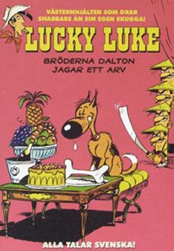 Omslagsbild för Lucky Luke - Bröderna Dalton jagar ett arv