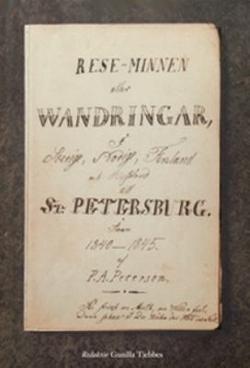 Omslagsbild för Rese-minnen eller Wandringar i Sverige, Norige, Finland och Ryssland till St. Petersburg
