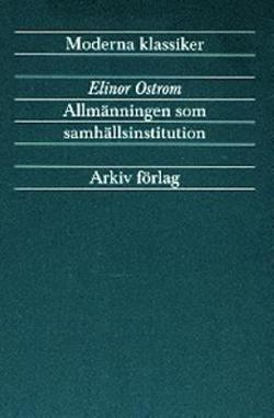 Omslagsbild för Allmänningen som samhällsinstitution