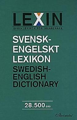 Omslagsbild för Svensk-engelskt lexikon