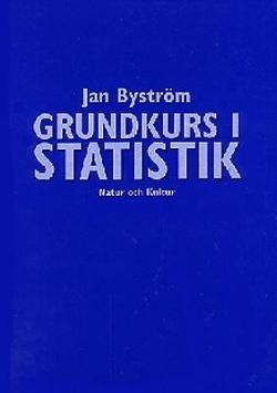 Omslagsbild för Grundkurs i statistik