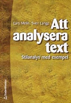 Omslagsbild för Att analysera text