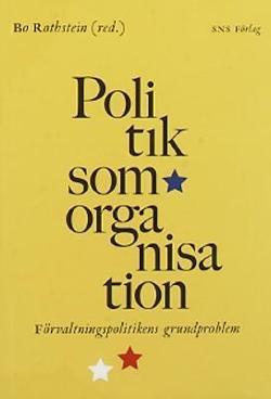 Omslagsbild för Politik som organisation