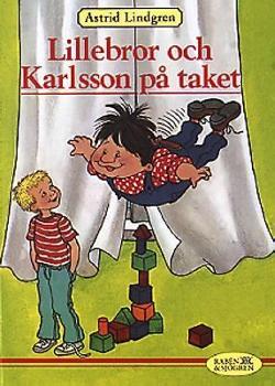 Omslagsbild för Lillebror och Karlsson på taket